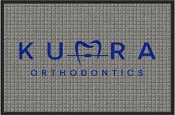 2' x 3' ( 22" x 35") Waterhog Impressions HD KURA Indoor/Outdoor logo mat