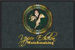 2' x 3' (24" x 35") Digiprint HD UPPER ECHELON  Indoor Logo Mat