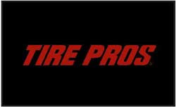 3' x 5' (35" x 58") Colorstar Impressions  TIRE PROS  Indoor Logo Mat