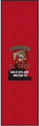 3' x 10' (35" x 119") Waterhog Impressions HD TAQUERIA TACO  Indoor/Outdoor Logo Mat