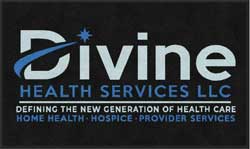 3' x 5' (35" x 58") Digiprint HD DIVINE Indoor Logo Mat