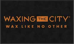 3' x 5' (35" x 58") Colorstar Impressions WAXING THE CITY  Indoor Logo Mat