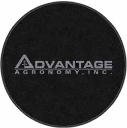 4' x 4' (45" x 45")  Digiprint HD Custom Shape AA INC Indoor Logo Mat