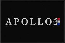 4' x 6' (45" x 69") Waterhog Impressions HD APOLLO USA  Indoor/Outdoor Logo Mat