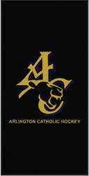 4' x 8' (45" x 95") Waterhog Impressions HD ARLINGTON CATHOLIC HOCKEY   Indoor/ Outdoor Logo Mat