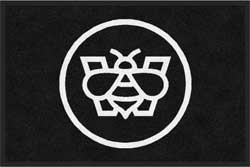 2' x 3' ( 24" x 35" ) ColorStar Impressions THE WIDE SCHOOL  Indoor Logo Mat