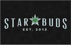 5' x 8' (58" x 95") Digiprint HD STARBUDS Indoor Logo mat