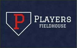 5' x 8' (58" x 95") ColorStar Impressions PLAYERS FIELDHOUSE  Indoor Logo Mat