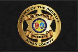 4' x 6' (45" x 69") Digiprint HD AIKEN COUNTY  Indoor Logo Mat
