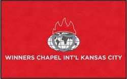 5' x 8' ( 58" x 95") Digiprint HD WINNERS  Indoor Logo Mat