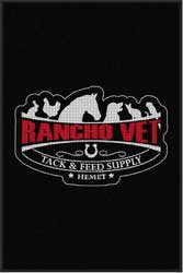 4' x 6' (45" x 69") Waterhog Impressions HD  RANCHO VET Indoor/Outdoor Logo Mat