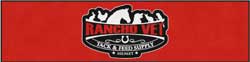 3' x 12' (35" x 143") ColorStar Impressions RANCHO VET  Indoor Logo Mat