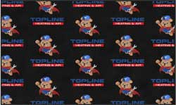 6' x 10' (68" x 119") Digiprint HD  TOPLINE Indoor Logo mat