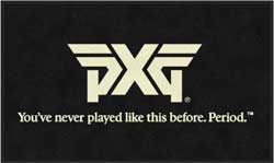 3' x 5' (35" x 58") Digiprint HD  PXG Indoor Logo Mat