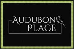 4' x 6' (45" x 69") Waterhog Impressions HD AUDUBON PLACE Indoor/Outdoor Logo Mat