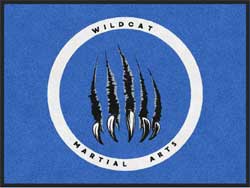 3' x 4' (35" x 47") Digiprint HD WILDCAT Indoor Logo Mat