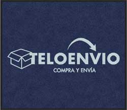 3'6" x 4' (40" x 46")  Digiprint HD LA CASITA -TELOENVIO Indoor Logo Mat