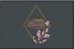 4' x 6' (45" x 69") Waterhog Impressions HD MAI THI BEAUTY  Indoor/Outdoor Logo Mat