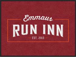 3' x 4' (35" x 47") Digiprint HD BRYN MAWR RUN INN  Indoor Logo Mat
