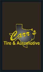 3' x 5' (34" x 58") Floor Impressions CARR'S  Rubber Logo Mat