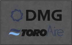5' x 8' ( 58" x 95") Digiprint HD DMG  Indoor Logo Mat