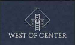 6' x 10' (68" x 119") Colorstar Impressions WEST OF CENTER  Indoor Logo Mat