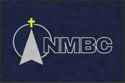 4' x 6' (45" x 69") Colorstar Impressions NMBC  Indoor Logo Mat