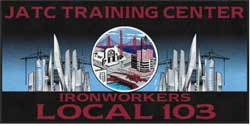 4' x 8' (45" x 95") Digiprint HD IRONWORKERS  Indoor Logo Mat