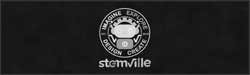 3' x 10' (35" x 119") ColorStar Impressions STEMVILLE GRAY  Indoor Logo Mat