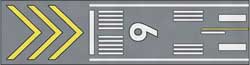 6' x 23' (68" x 272") Digiprint HD  RUNWAY 1  Indoor Logo Mat