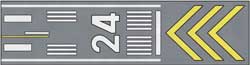 6' x 23' (68" x 272") Digiprint HD  RUNWAY 3  Indoor Logo Mat