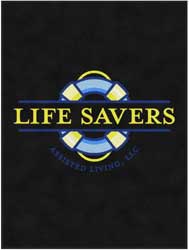 6' x 8' (68" x 95") ColorStar Impressions LIFE SAVERS Indoor Logo Mat