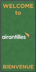 4' x 8' (45" x 95") Digiprint HD AIRANTILLES Indoor Logo Mat