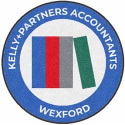 3' Round (35" inches) Digiprint HD Custom Shape KELLY+PARTNERS  Indoor Logo Mat
