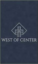 6' x 10' (68" x 119") Colorstar Impressions WEST OF CENTER  Indoor Logo Mat