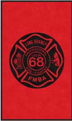 3' x 5' (35" x 58") Digiprint HD FMBA  Indoor Logo Mat