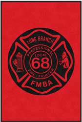 4' x 6' (45" x 69") Digiprint HD FMBA  Indoor Logo Mat