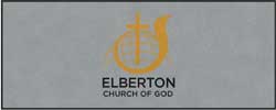 4' x 10'(45" x 119") Colorstar Impressions ELBERTON  Indoor Logo Mat
