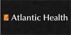 4' x 8' (45" x 95") Digiprint HD ATLANTIC HEALTH 2 Indoor Logo Mat