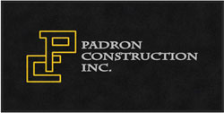 3' x 6' (35" x 68") Colorstar Impressions PADRON  Indoor Logo Mat