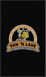 3' x 5' (35" x 58") Waterhog Impressions HD  SUN'N LAKE ELEMENTARY Indoor/Outdoor Logo Mat