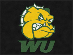 6' x 8' (68" x 95") ColorStar Impressions  WILBERFORCE UNIVERSITY Indoor Logo Mat