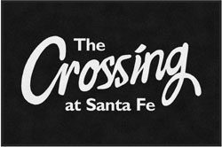 4' x 6' (45" x 69") Digiprint HD  THE CROSSING  Indoor Logo Mat