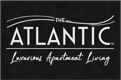 4' x 6' (45" x 69") Digiprint HD THE ATLANTIC Indoor Logo Mat