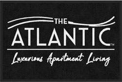 2' x 3' (24" x 35") Digiprint HD  THE ATLANTIC  Indoor Logo Mat