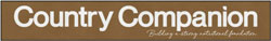 3' x 20' (35" x 236") Colorstar Impressions COUNTRY COMPANION  Indoor Logo Mat