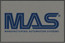 4' x 6'(45" x 69") Waterhog Impressions HD MAS  Indoor/Outdoor Logo Mat