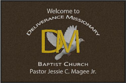 4' x 6'(45" x 69") Waterhog Impressions HD DMBC Indoor/Outdoor Logo Mat