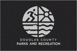 4' x 6' (45" x 69") Waterhog Inlay DOUGLAS COUNTY  Indoor /Outdoor Logo Mat