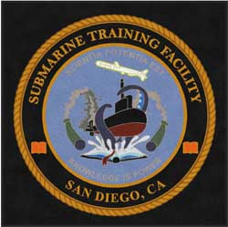 6' x 6' (68" x 68") Digiprint HD SUBMARINE TRAINING Indoor Logo Mat